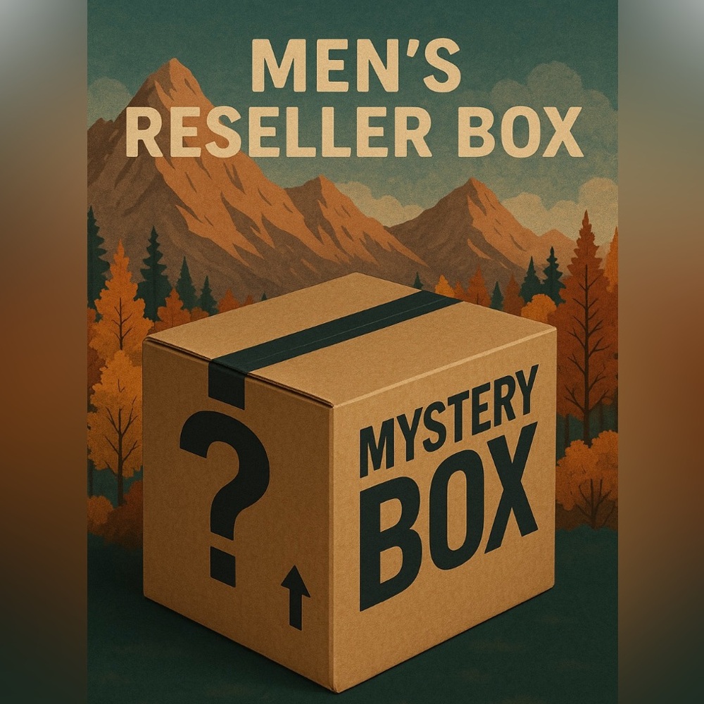 Mens Mystery Reseller Box | Branded Casual, Streetwear, Outdoor‎ Apparel